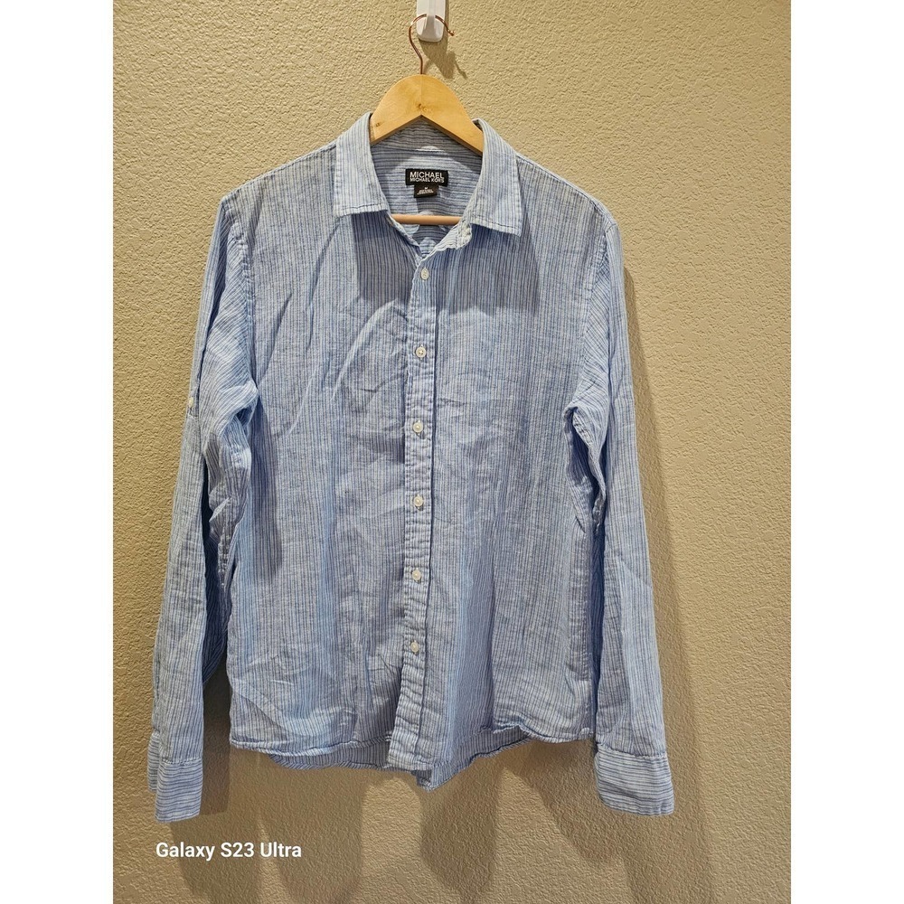 Women's sz M, Michael Kors button up blouse